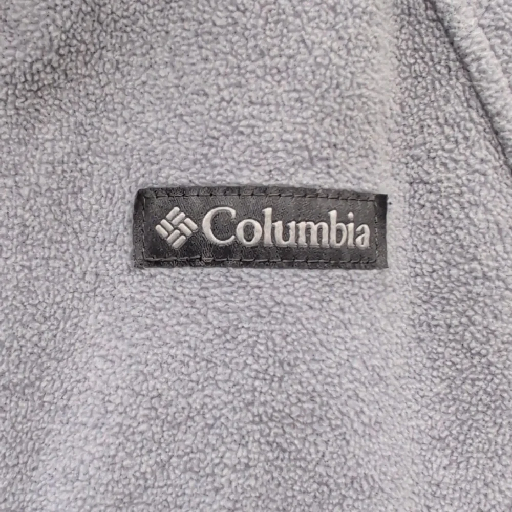 Columbia Heather Gray Full-Zip Kids Fleece Jacket